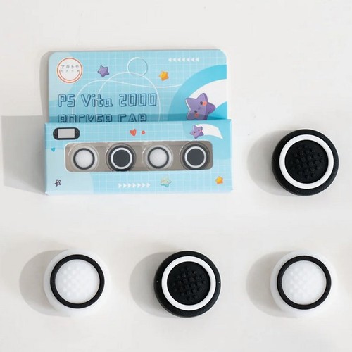 Silicone thumb stick grip - 4x,